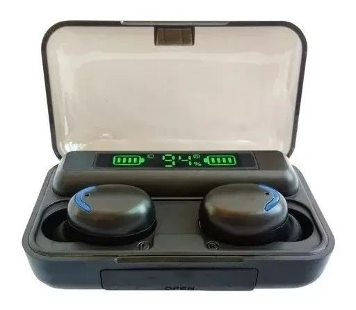 Audífonos Bluetooth TWS F9 | Cancelación de Ruido, Pantalla LED y Hasta 20 Horas de Batería