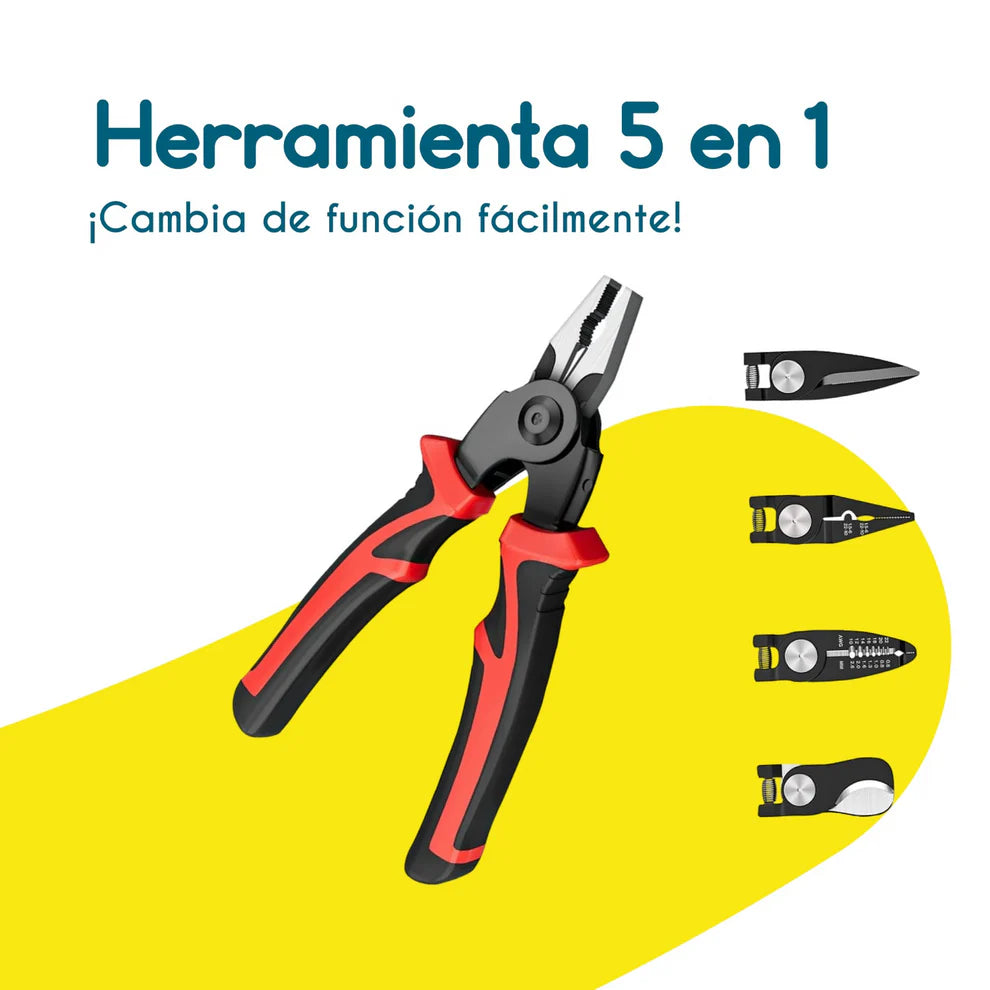 Alicate Ultrasolver 5 en 1: La Herramienta Definitiva para Todo Tipo de Reparaciones
