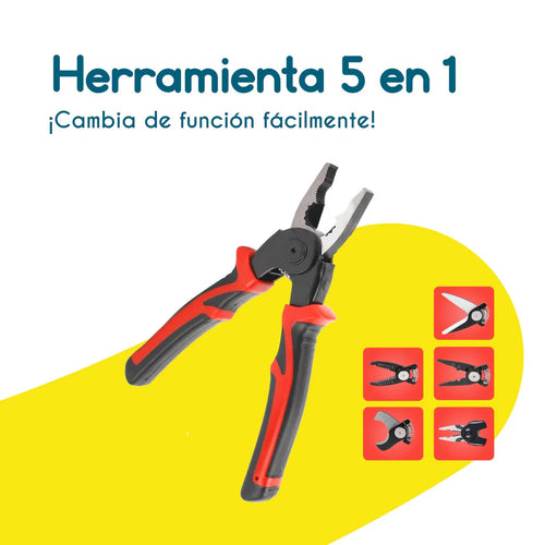 Alicate Ultrasolver 5 en 1: La Herramienta Definitiva para Todo Tipo de Reparaciones